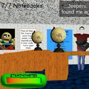 This is the Avatar Image for the Baldi's basics characters (rus) AI Voice and Text to Speech Generator